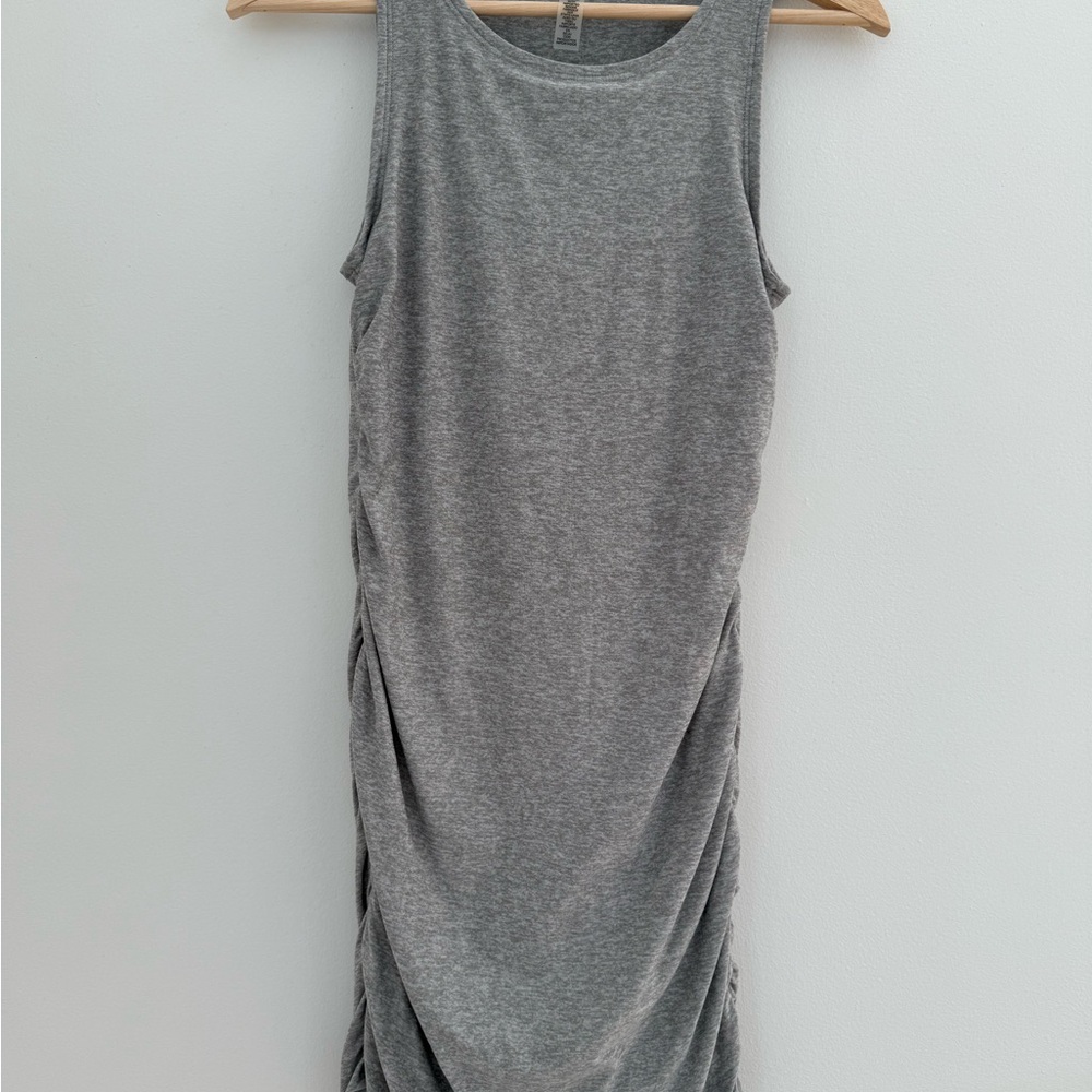 NWOT Beyond Yoga Featherweight Gathered Mini Dress